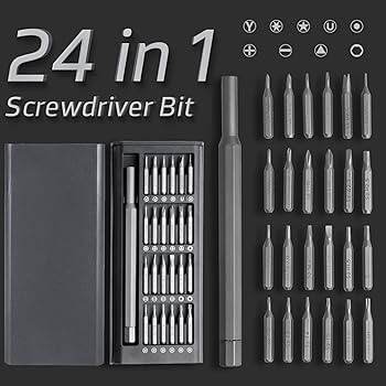 24 in 1 Multifunctional Screwdriver Tool Set for Mobile And Electronic Repair 24 Pcs